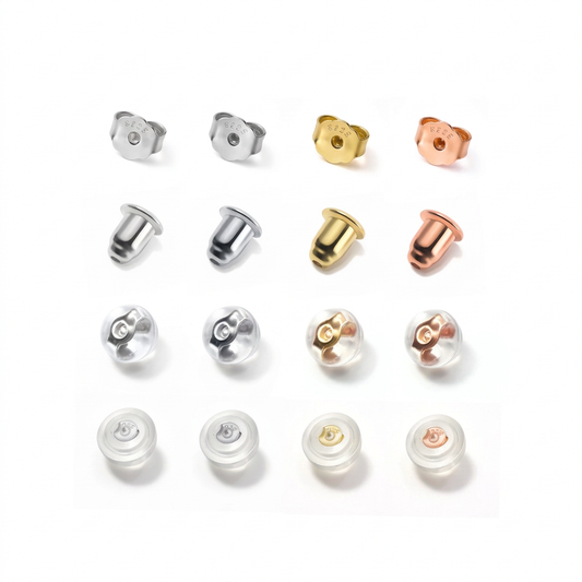 Tapones de Silicón para Aretes