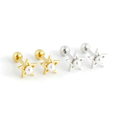 Aretes Estrella y Perla