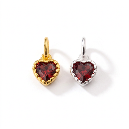 Dije Corazón con Zirconias