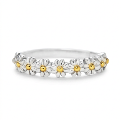 Anillo Ajustable de Margaritas