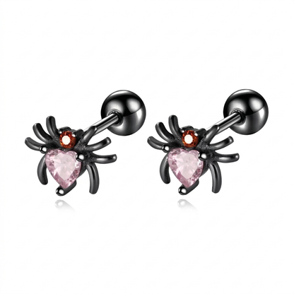 Aretes Araña con Zirconias