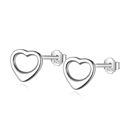 Aretes Corazón Calado