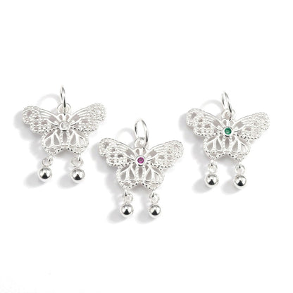 Dije Mariposa Roja, Blanca o Verde