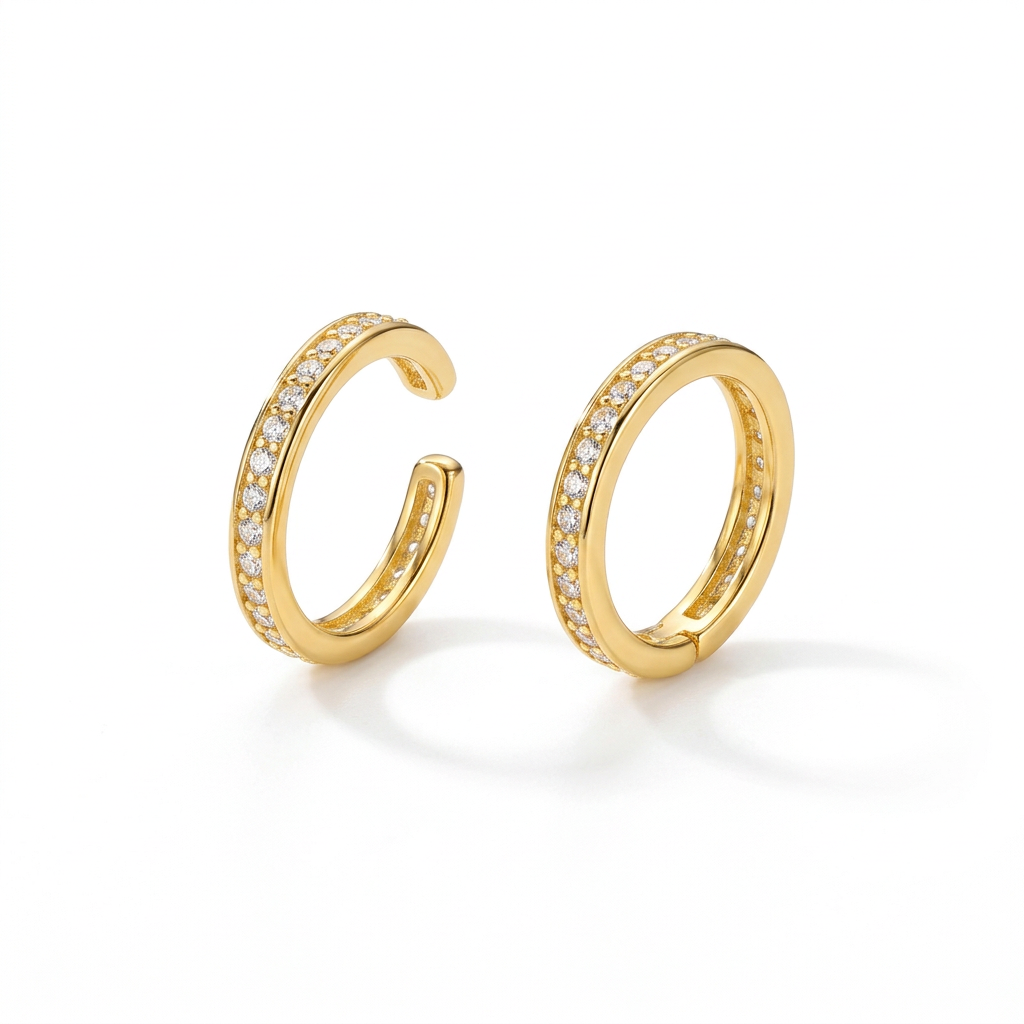 Ear Cuff en Plateado o Dorado