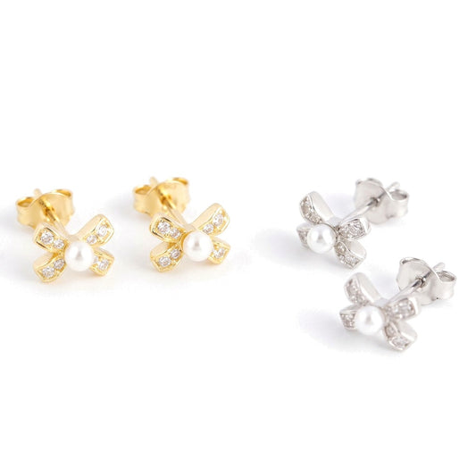 Aretes Moño