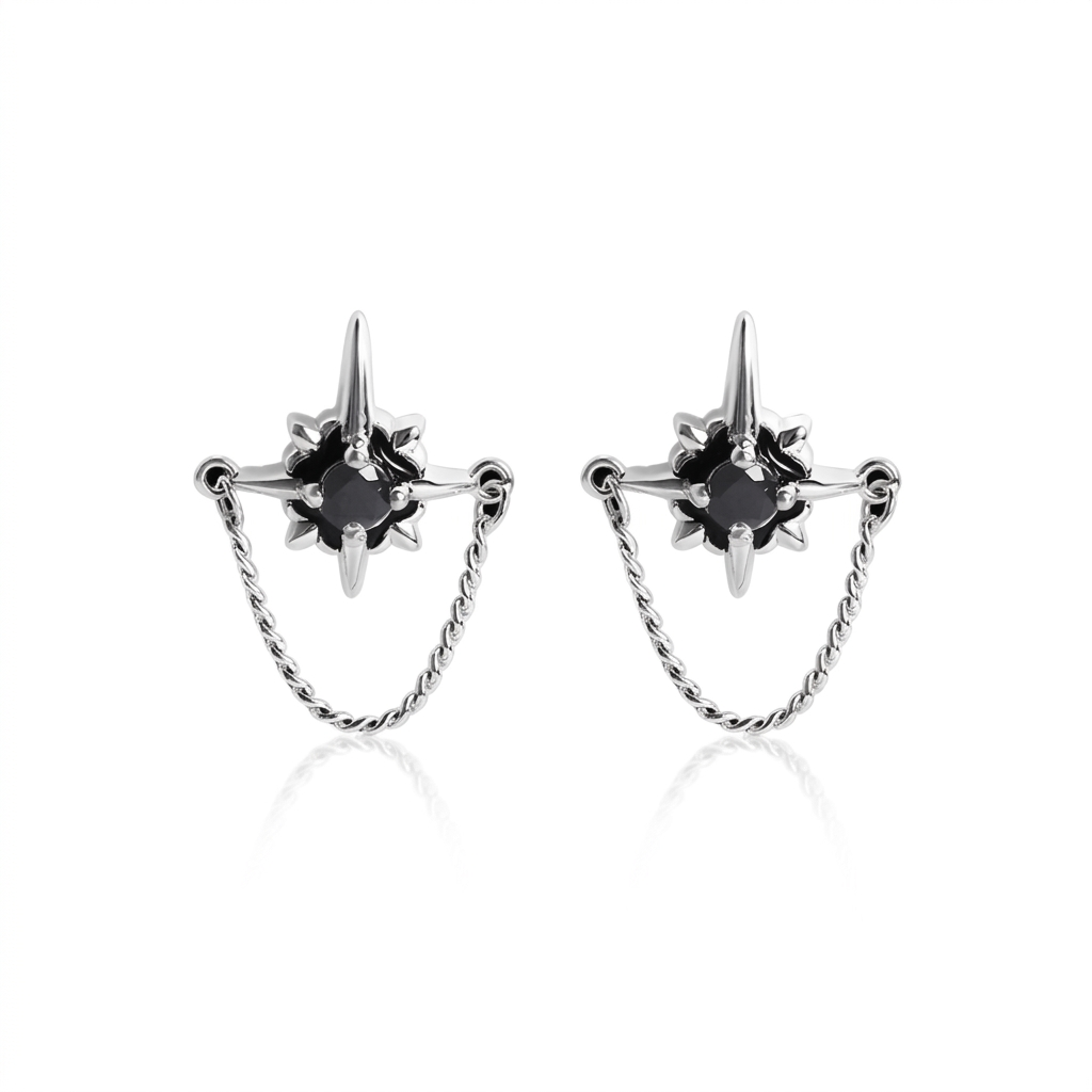 Aretes Colgantes Retro para Hombre