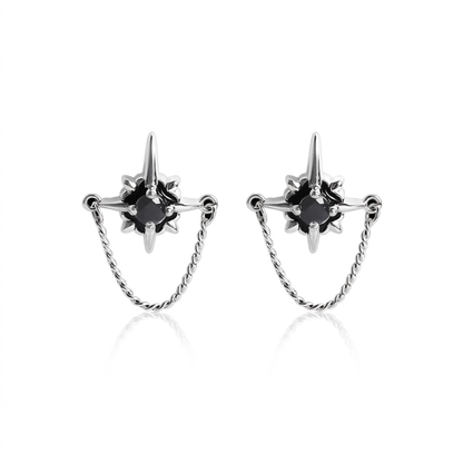 Aretes Colgantes Retro para Hombre