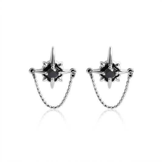 Aretes Colgantes Retro para Hombre