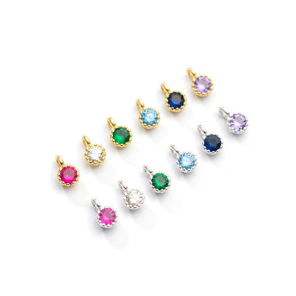 Dije Redondo de Color