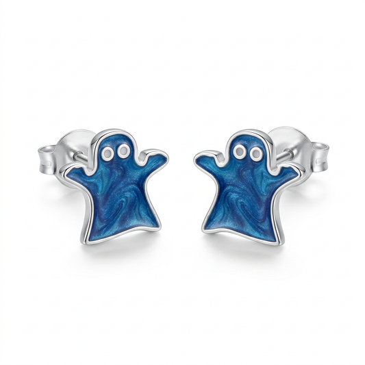 Aretes Monstruito Azul