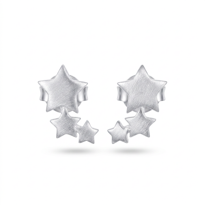 Aretes Luna y Estrella