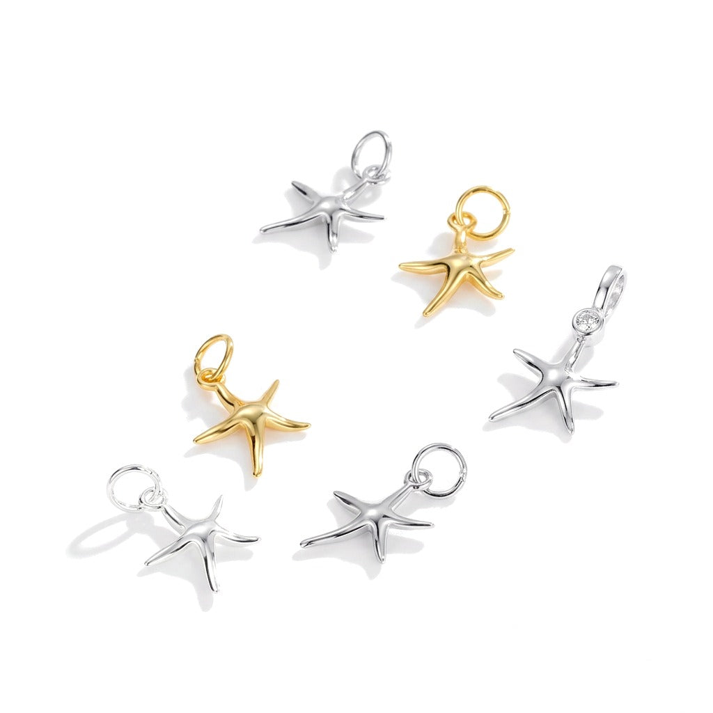 Dije Estrella de Mar Pulida