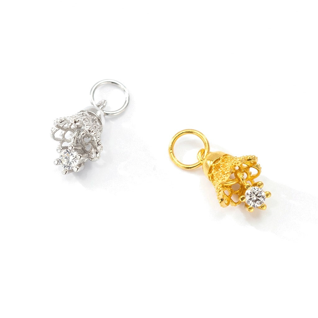 Dije Cascabel con Zirconias