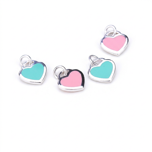 Dije Corazón Azul o Rosa