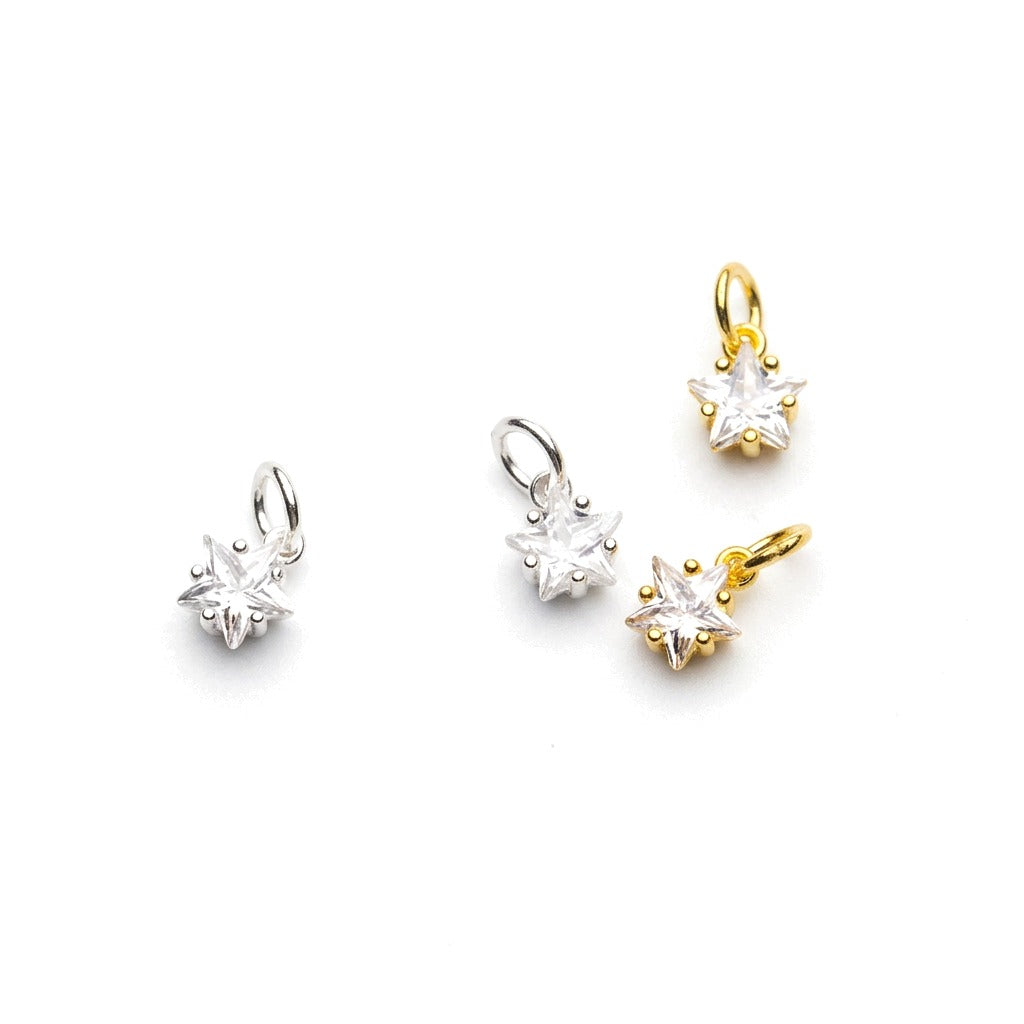Dije Mini Estrella con Zirconias