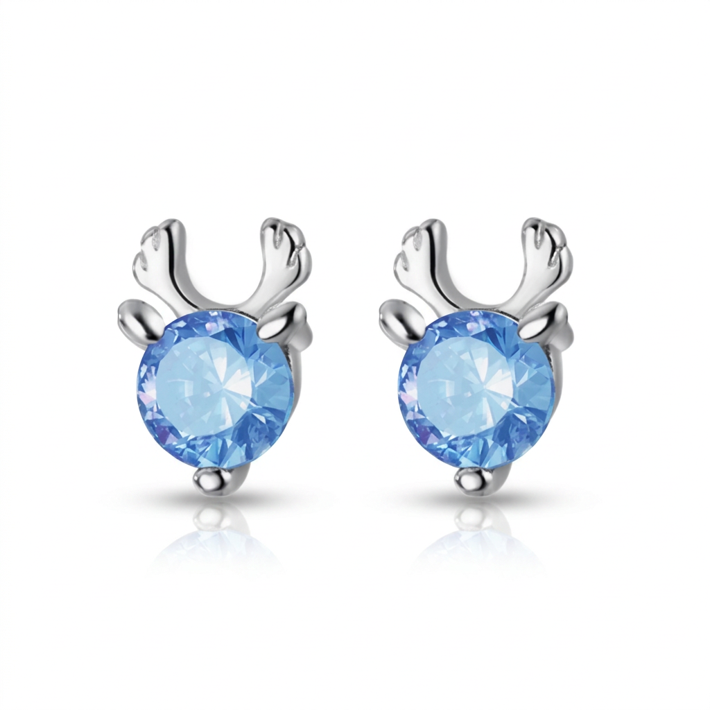 Aretes Gatito en Dos Modelos