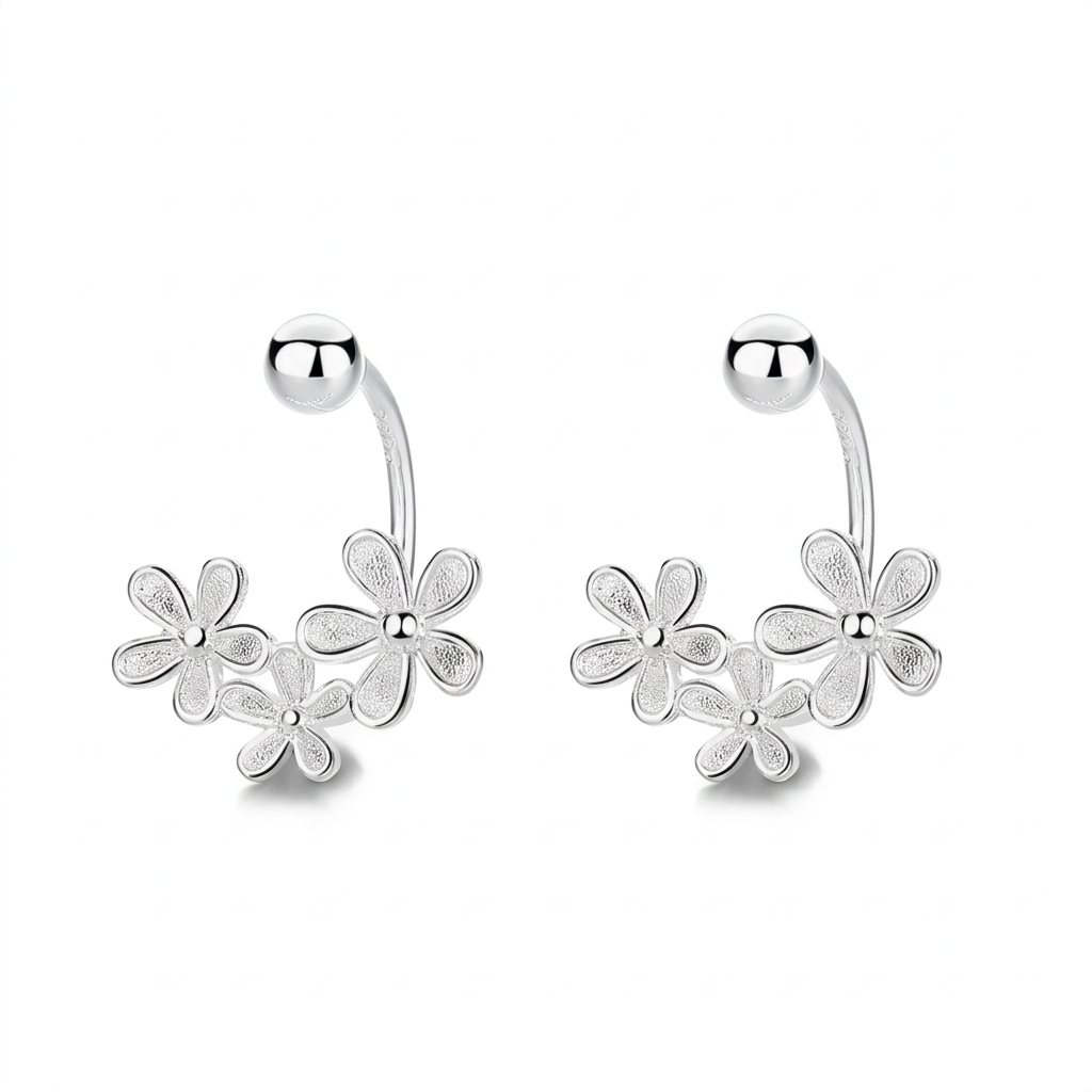 Aretes Flores Delicadas