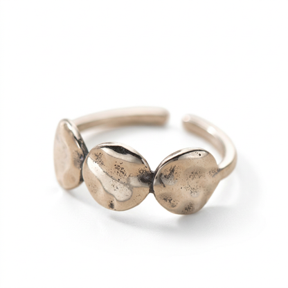 Anillo Elipse Irregular Ajustable