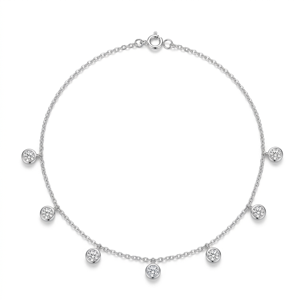 Collar Gargantilla con Zirconias Brillantes