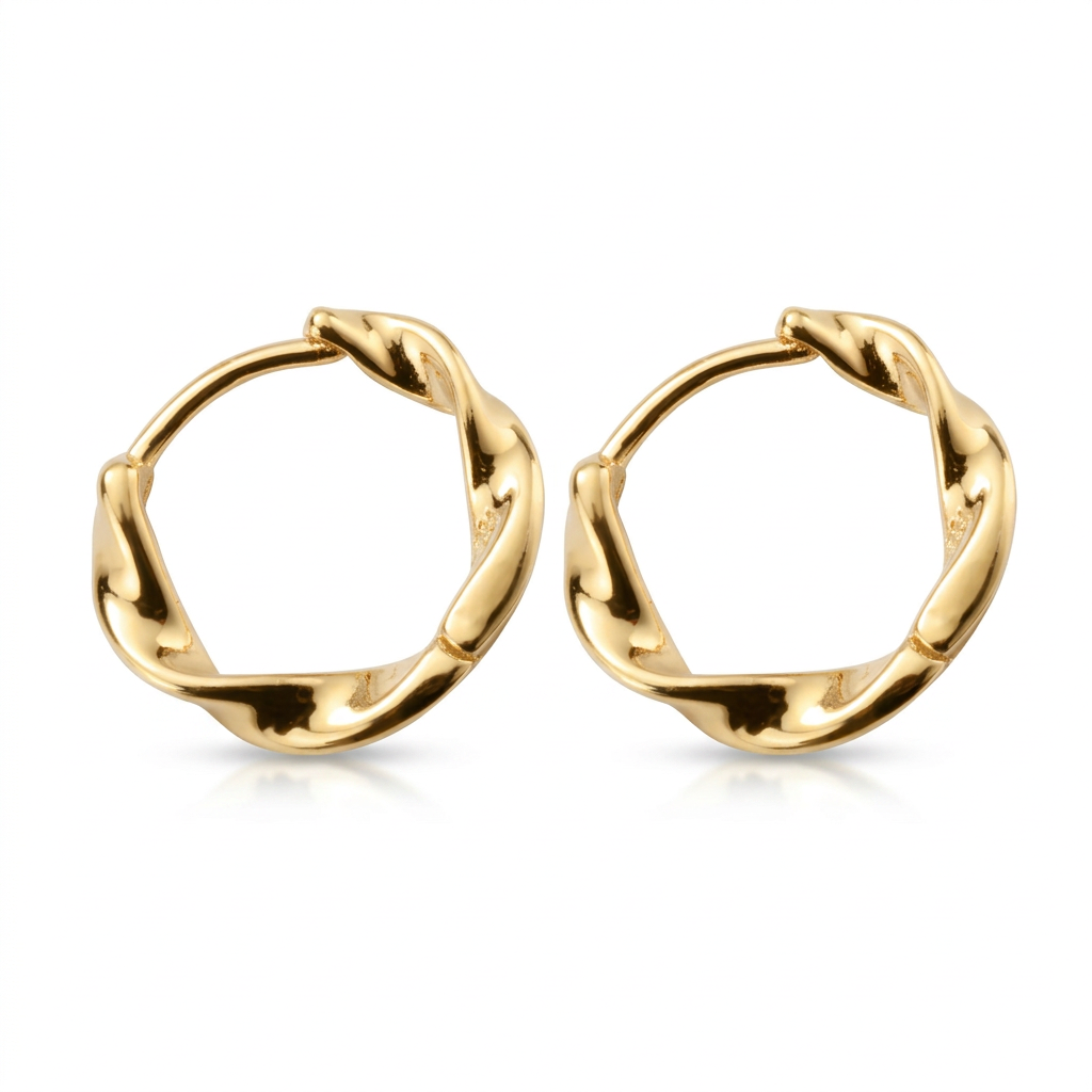 Aretes de Clip Pequeños sin Perforación