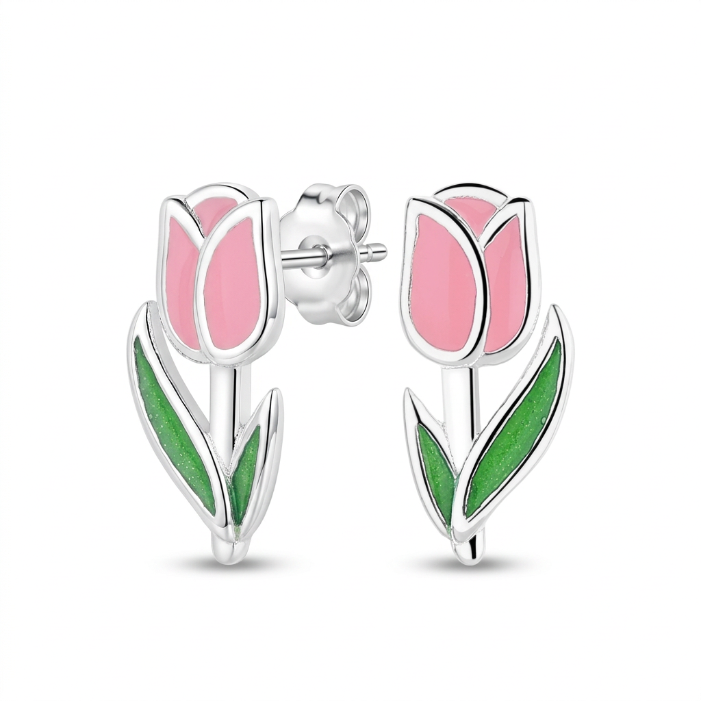 Aretes Tulipán Delicado