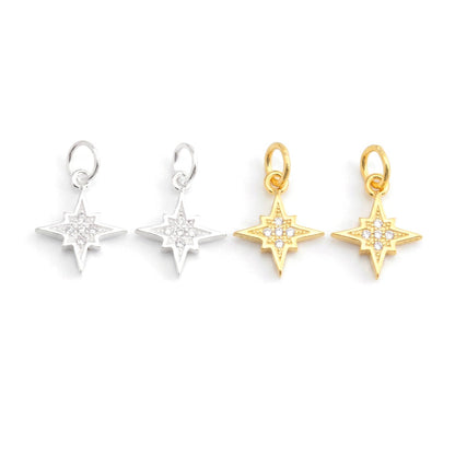 Dije Estrella Polar Pavé