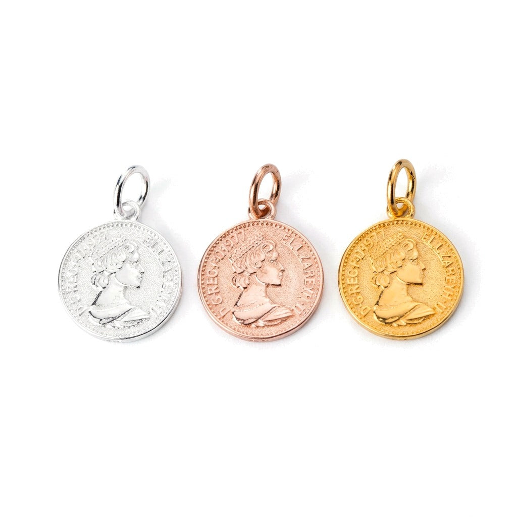 Dije Moneda de la Reina
