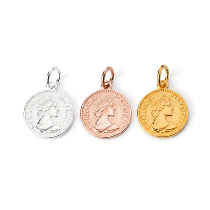 Dije Moneda de la Reina