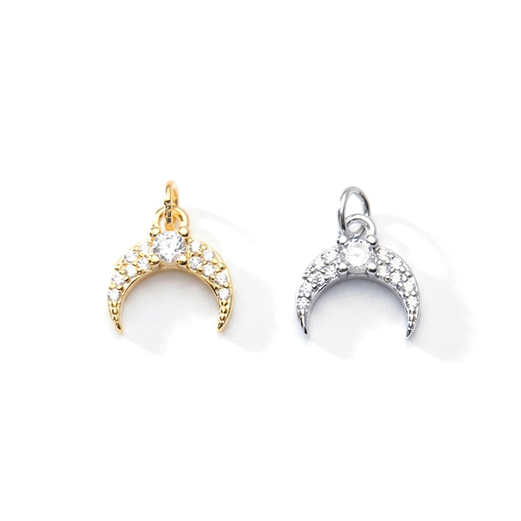 Dije Luna Tierna con Zirconia