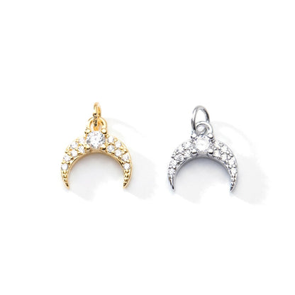 Dije Luna Tierna con Zirconia