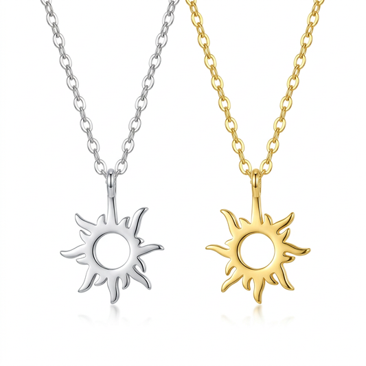 Collar Sol Calado
