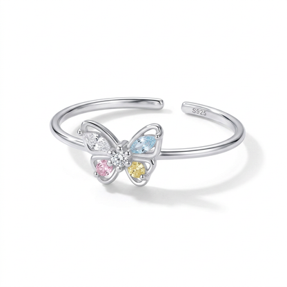 Anillo Mariposa con Zirconias