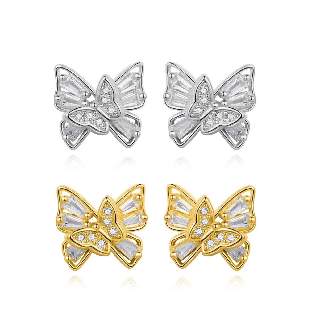 Aretes Mariposita