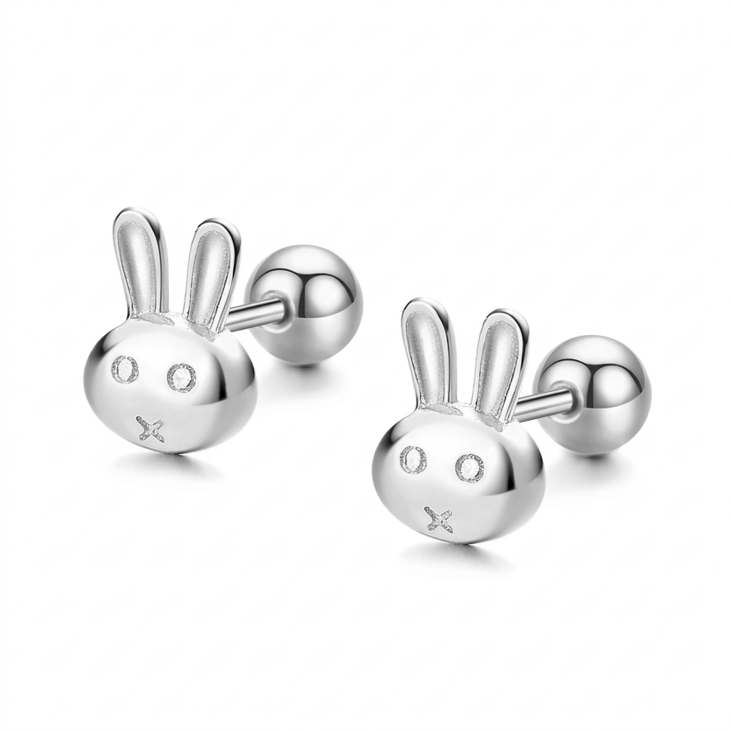 Aretes Conejito de la Suerte