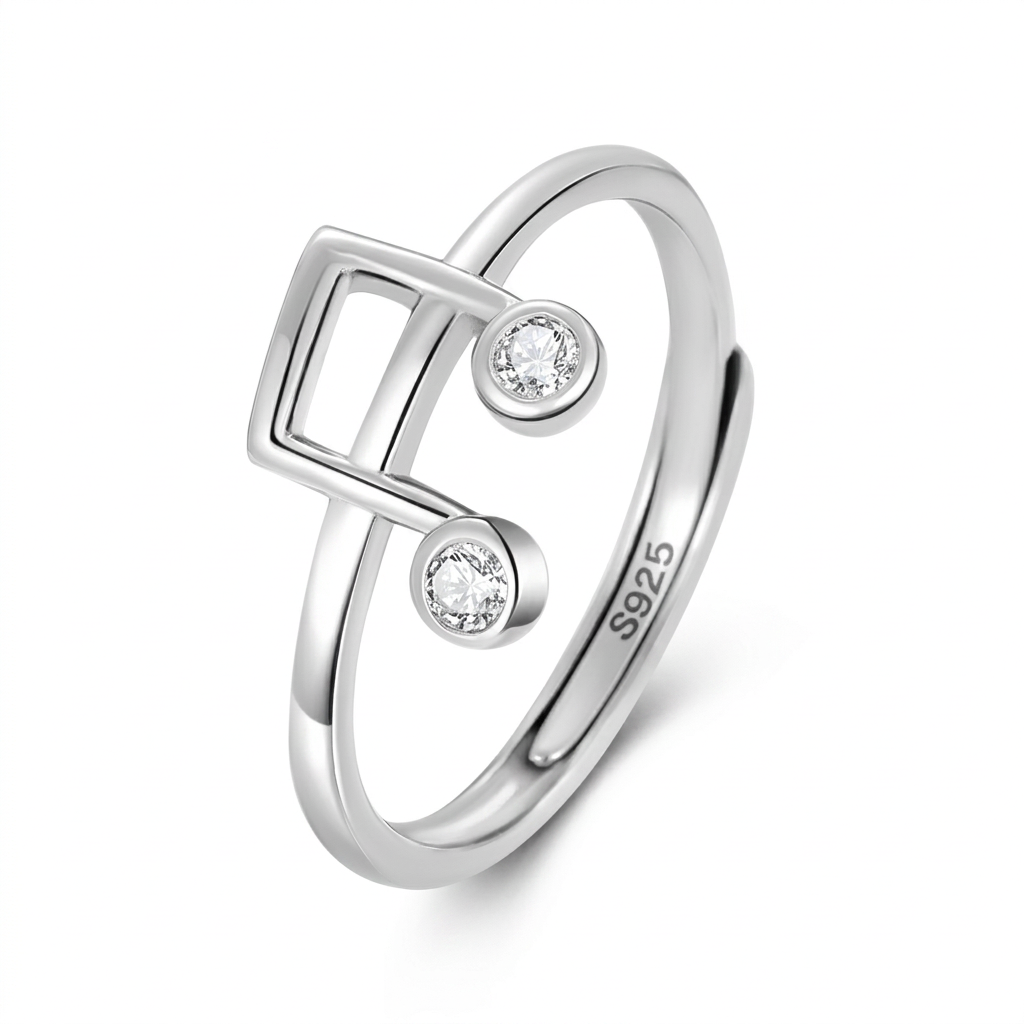 Anillo Abierto Nota Musical