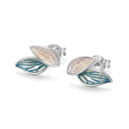 Aretes Hojas Delicadas