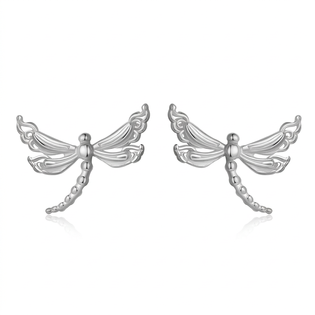Aretes Libélula con Zirconias