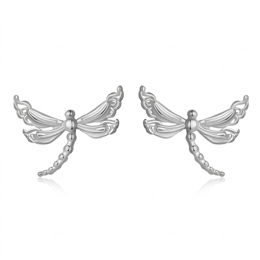 Aretes Libélula con Zirconias