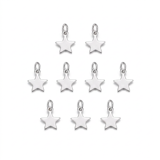 Dije Mini Estrella en Tres Tamaños