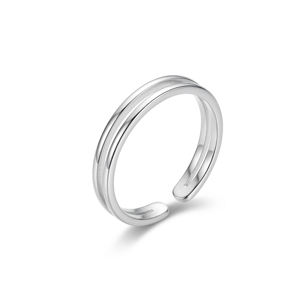 Anillo Doble Capa Ajustable