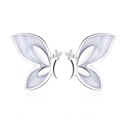 Aretes Mariposa Brillante