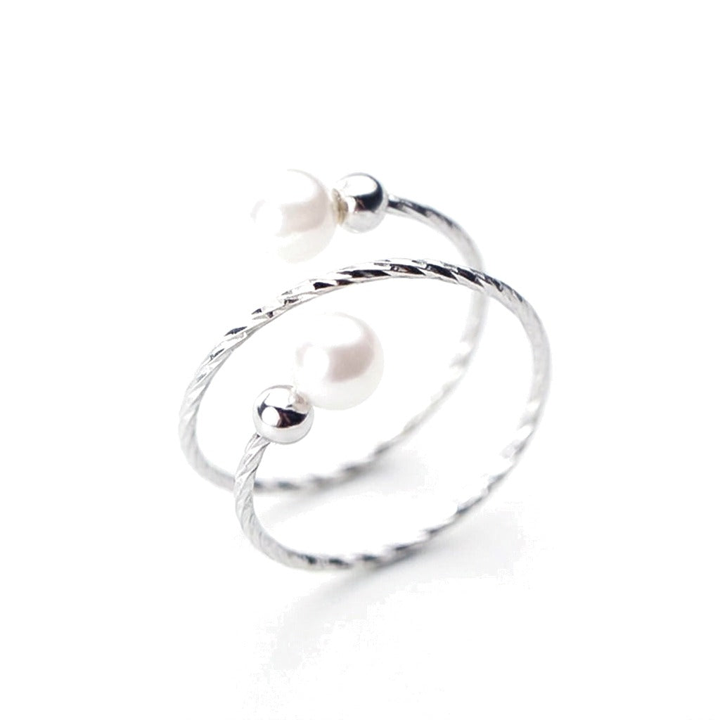 Anillo Perla Vintage Ajustable