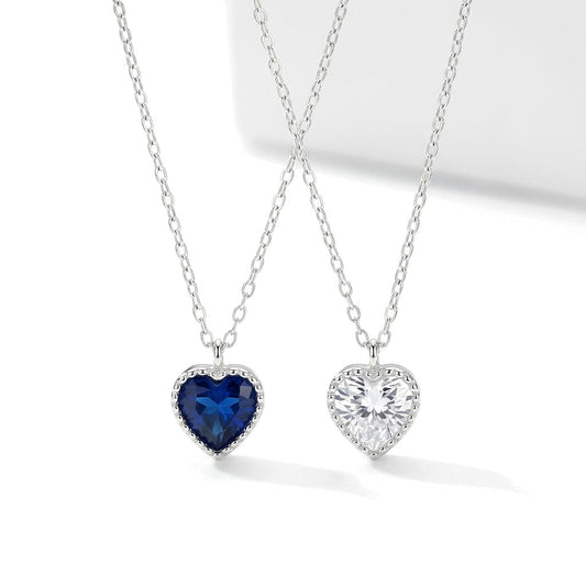 Collar Piedra en Forma de Corazón