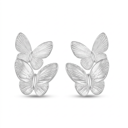 Aretes Mariposa de Fiesta