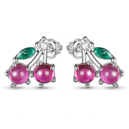 Aretes Cerezas Dulces