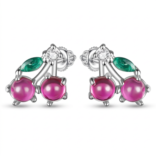 Aretes Cerezas Dulces