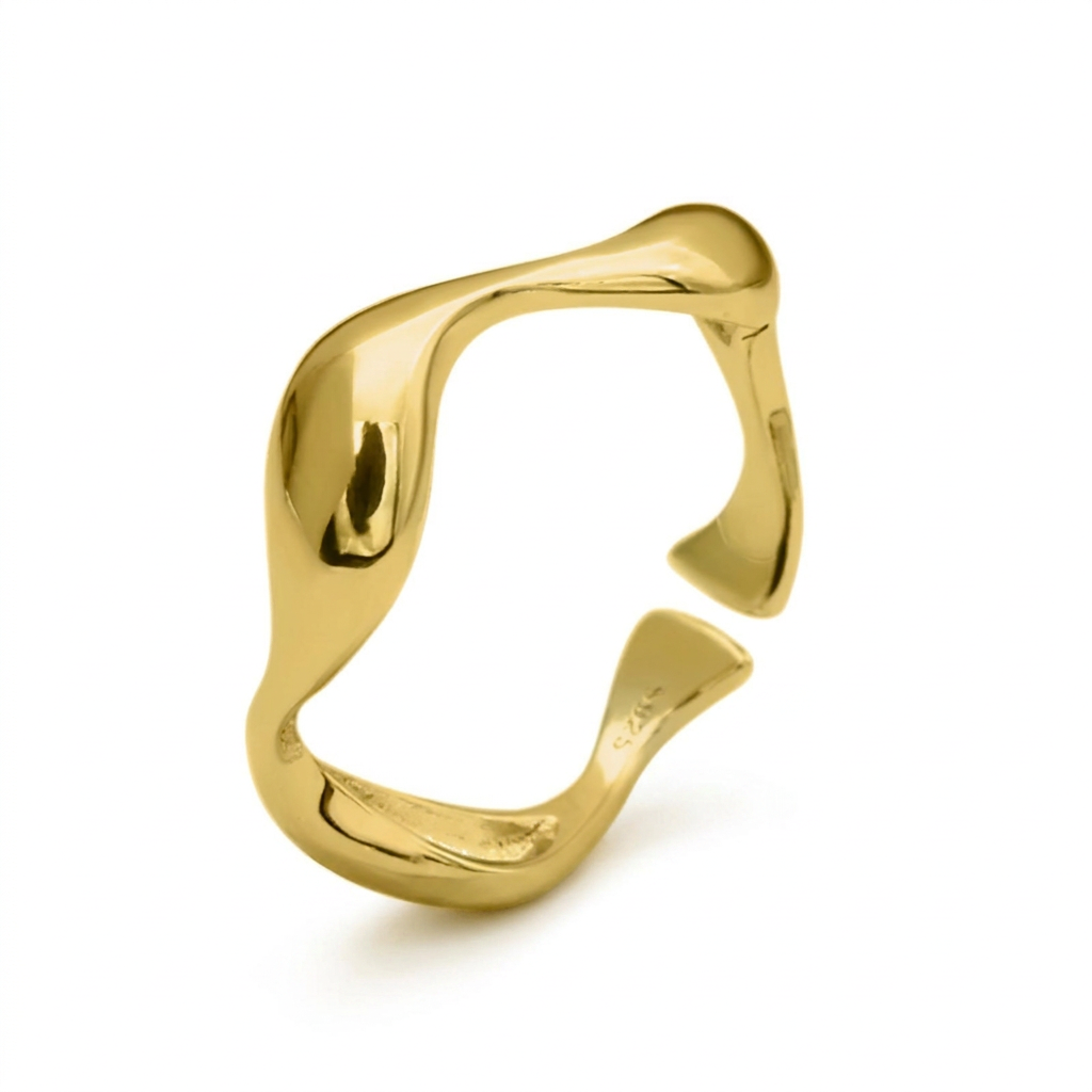 Anillo Abierto Ondas Irregulares