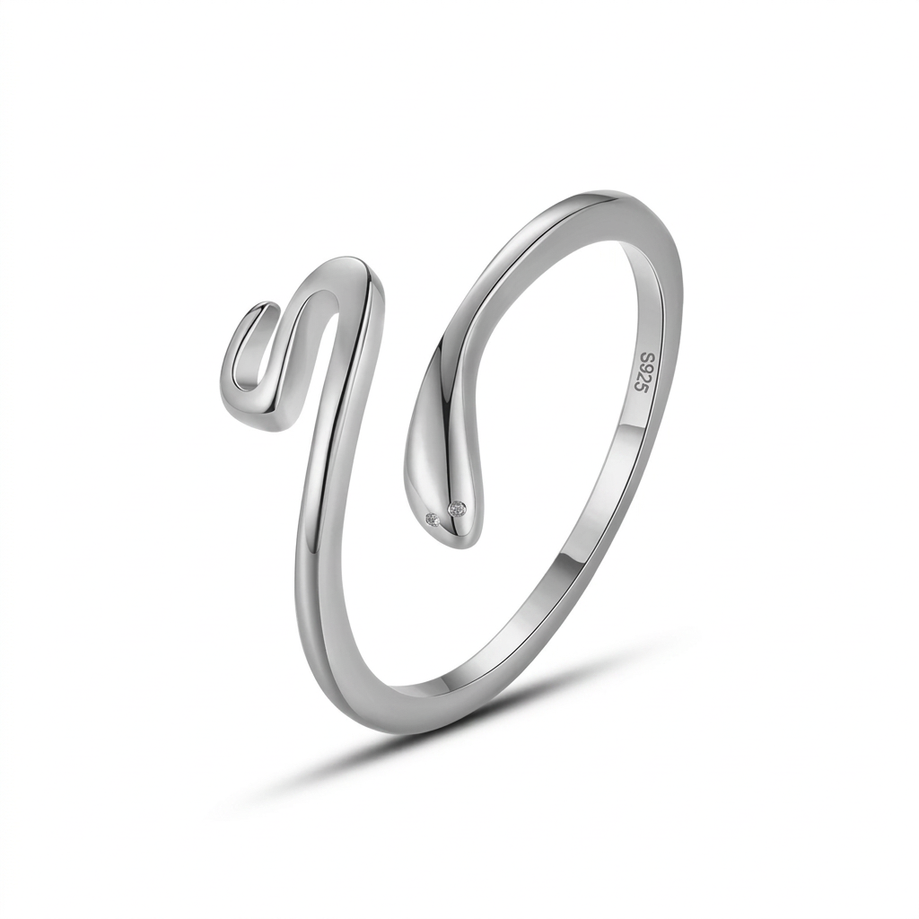 Anillo Serpiente Ajustable