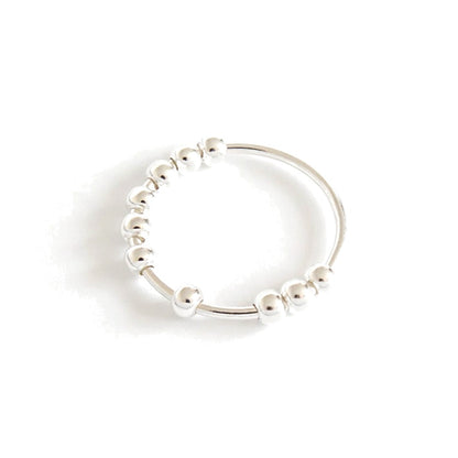 Anillo de Bolitas Minimalista
