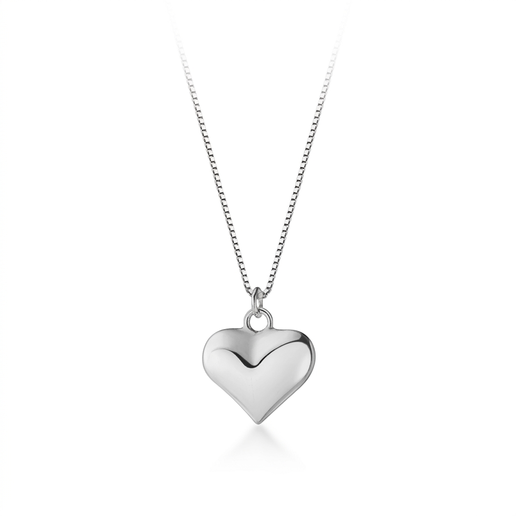 Collar o Aretes Corazón Romántico